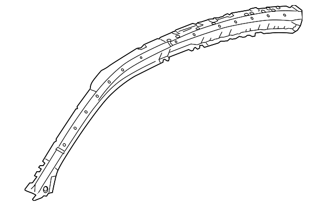 20996768 Деталь WINDSHIELD PILLAR REINF, LEFT