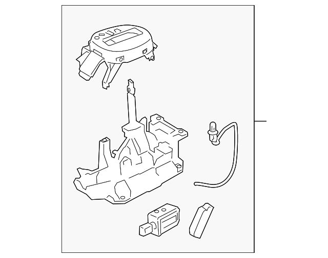 34901-9KA1A Деталь SHIFTER ASSY
