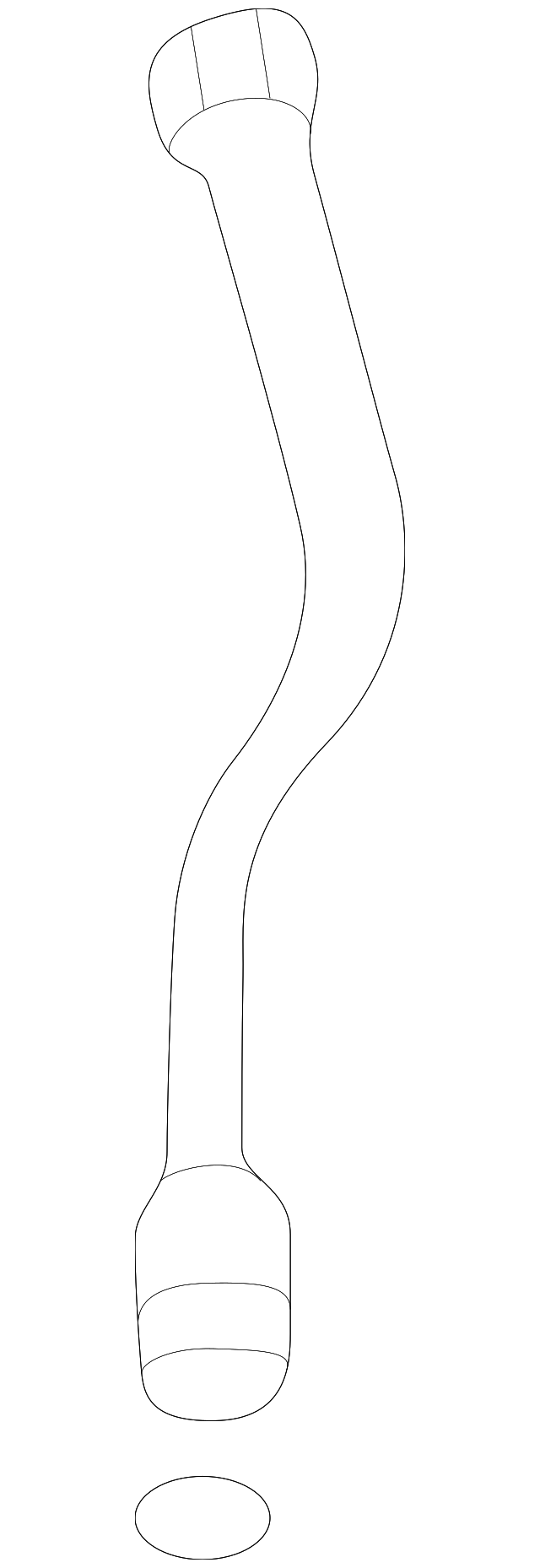 9573265D10 Деталь OUTLET PIPE