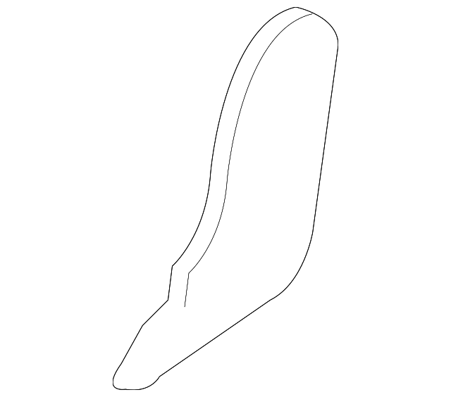 4L0-883-859-H87 Деталь INNER COVER, LEFT