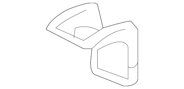 4L0-898-632-H87 Деталь UPPER TRIM, RIGHT