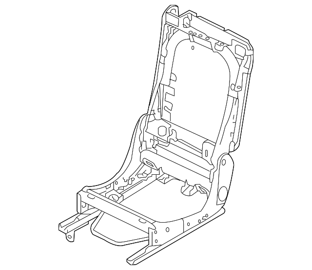 4L0-883-108-L-K28 Деталь SEAT FRAME, RIGHT