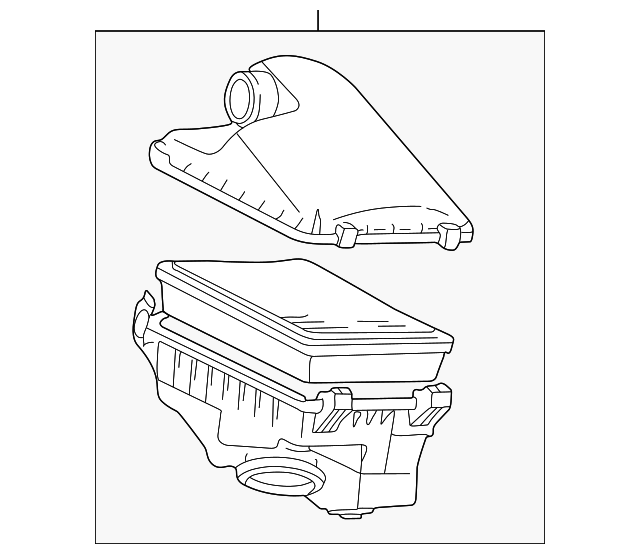 17700-0D010 Деталь AIR CLEANER ASSY