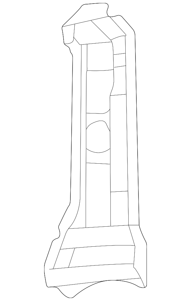 MR485849 Деталь PILLAR REINF