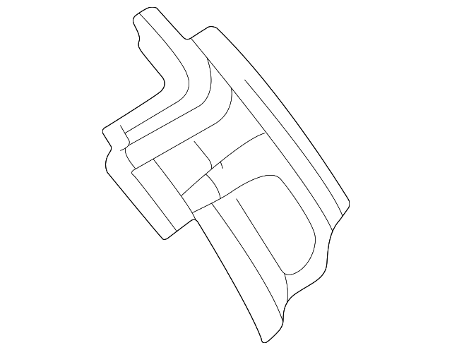 MR485895 Деталь REAR PANEL, LEFT