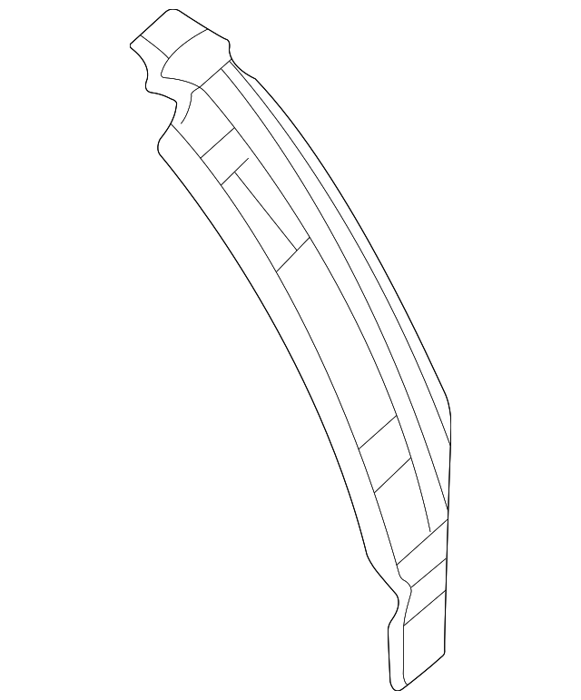 MR485892 Деталь REAR REINF, RIGHT