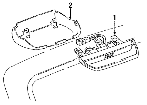 Corolla HIGH MOUNTED STOP LAMP 2