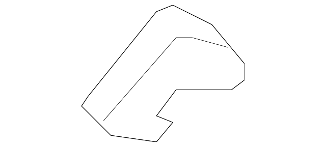15842599 Деталь SUNVISOR RETAINER, RIGHT
