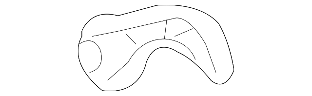 89041697 Деталь RECLINE HANDLE, LEFT