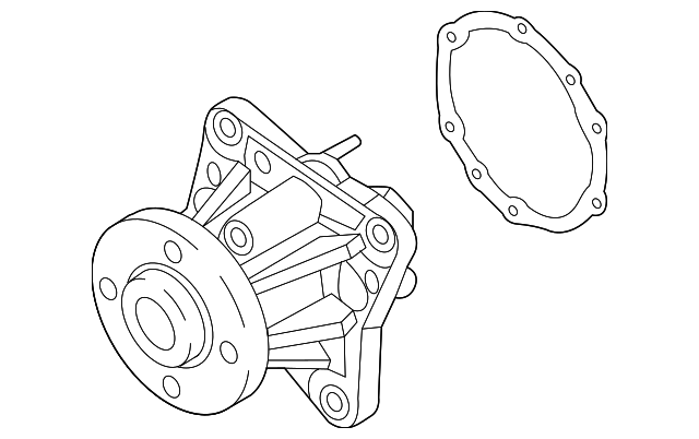 1300A107 Деталь WATER PUMP