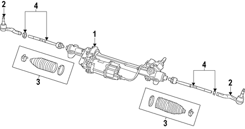 Caprice STEERING GEAR & LINKAGE 2