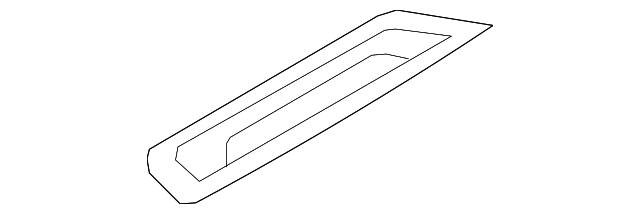 85878-3W500WK Деталь REAR SILL PLATE, LEFT