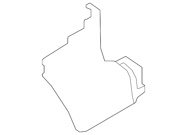 85825-3W000WK Деталь COWL TRIM, LEFT