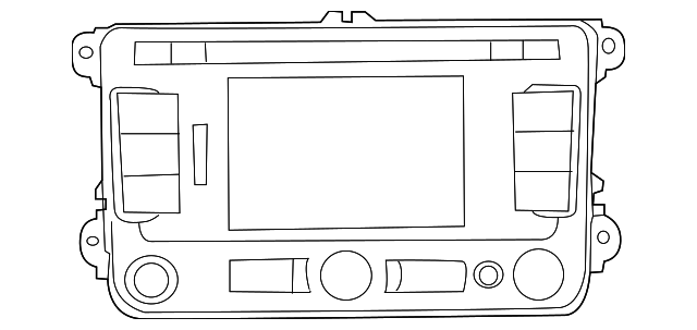 1K0-057-274-C Деталь DISPLAY UNIT