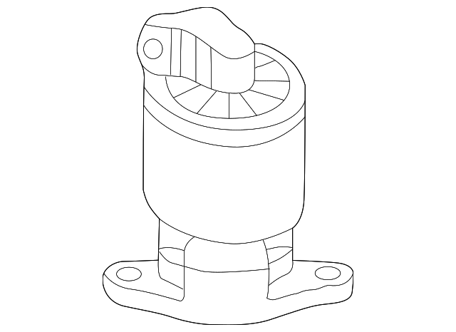 12633889 EGR VALVE