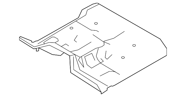 7C3Z2511000A Деталь FLOOR PAN ASSY