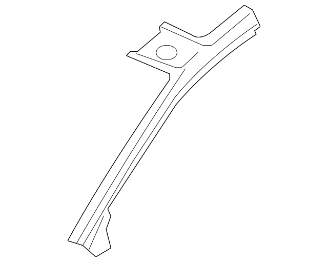 68053636AB Деталь INNER W/S PILLAR, RIGHT