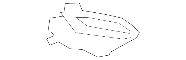 68740-3TA0A Деталь DEFROSTER GRILLE, RIGHT