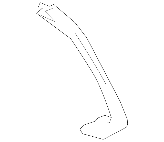 68499-3TA0A Деталь CENTER MOLDING, LEFT