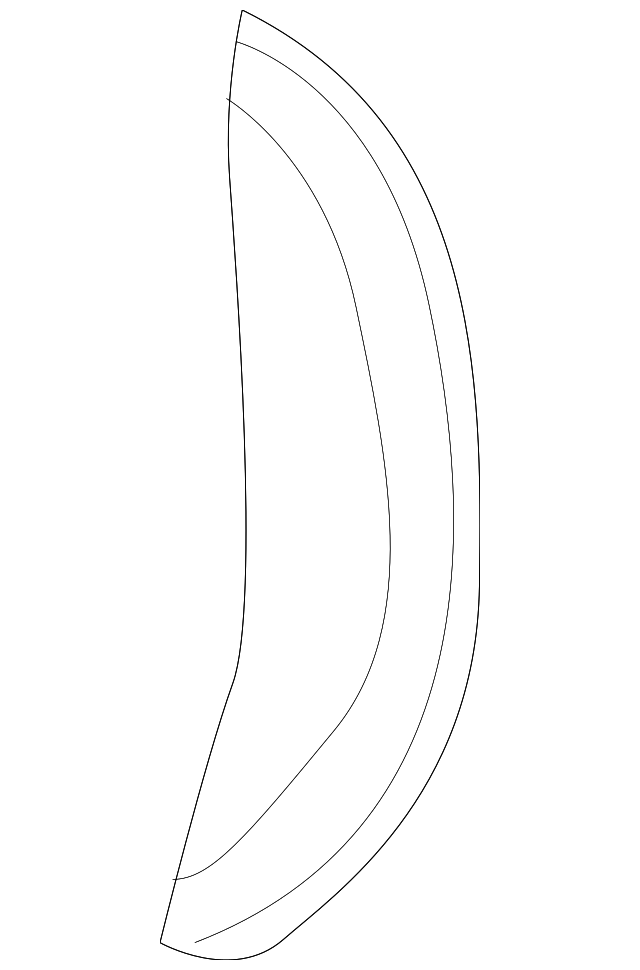 68421-3TA0B Деталь SIDE PANEL, LEFT
