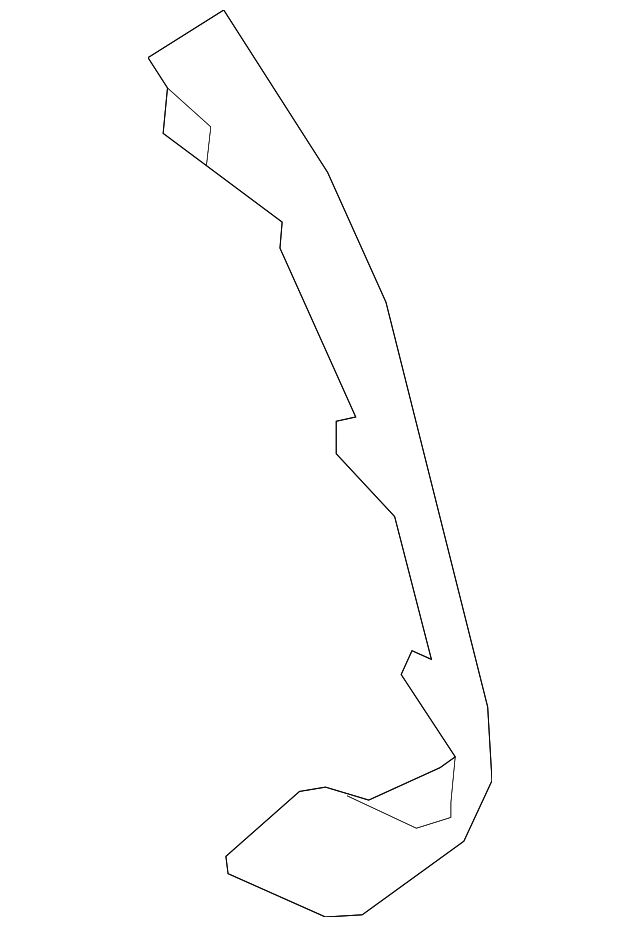 68498-3TA0A Деталь CENTER MOLDING, RIGHT