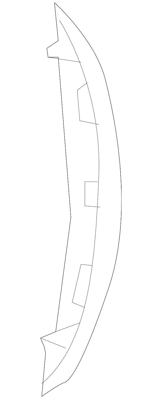 68420-3TA0B Деталь SIDE PANEL, RIGHT