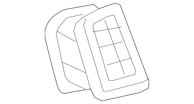 68761-3TA0A Деталь AIR VENT, LEFT