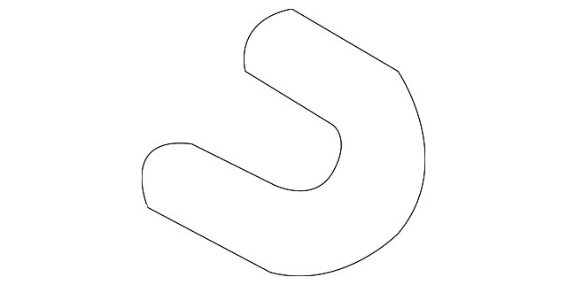 91174509 Деталь BY-PASS HOSE, RIGHT
