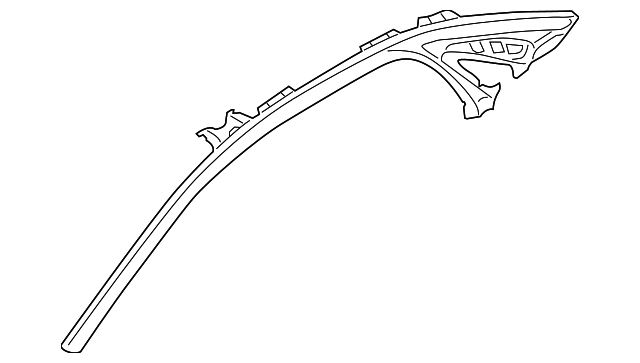 4H4-809-040-A Деталь ROOF RAIL, RIGHT