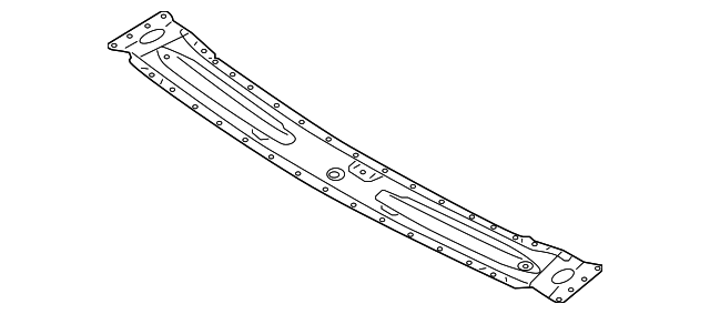 4H4-817-505-A Деталь W'SHIELD HEADER