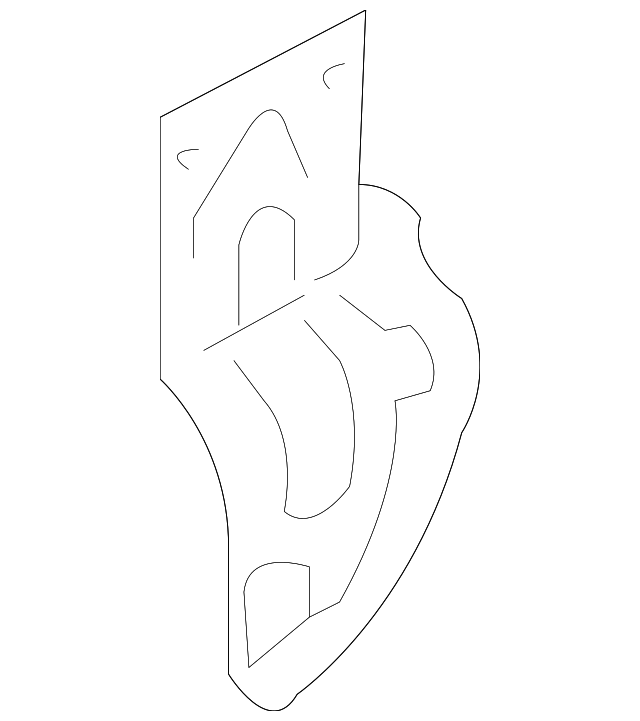 84179-3F000 Деталь TIE DOWN HOOK, LEFT