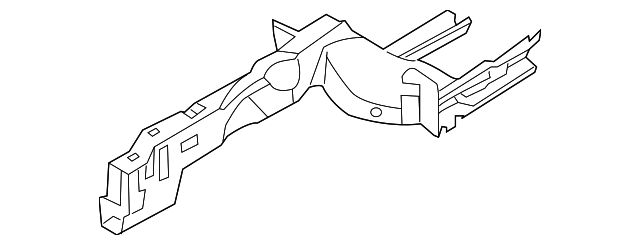 64602-3F700 Деталь LOWER RAIL, RIGHT