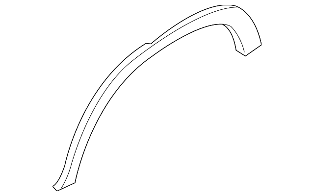 51-77-7-163-560 Деталь WHEEL FLARE, RIGHT