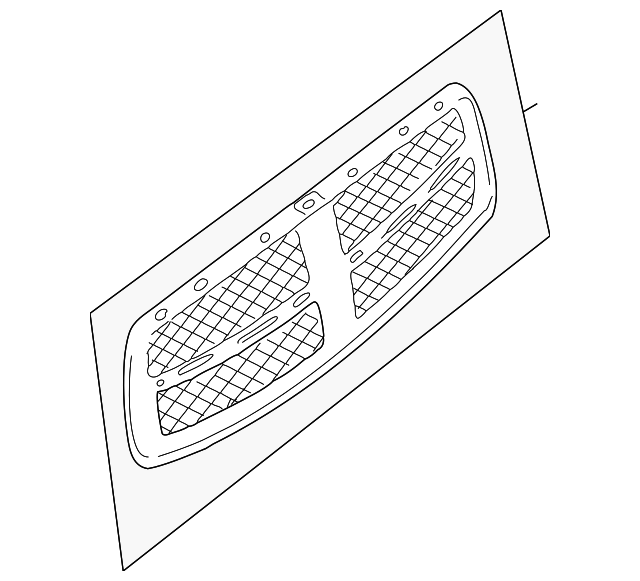 5GR97CDMAF Деталь GRILLE ASSY
