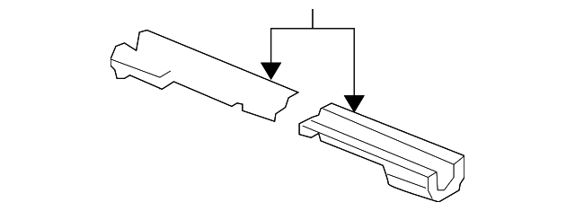 55276028AD Деталь REAR CROSSMEMBER, RIGHT