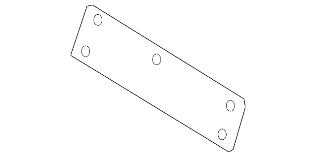 7L6-807-287-J Деталь LICENSE BRACKET