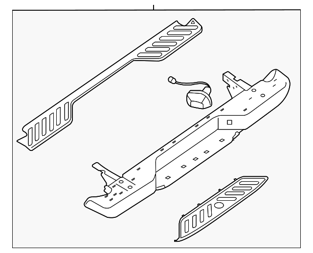85010-9BF0A Деталь BUMPER ASSY