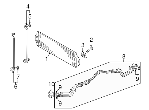 Q7 TRANS OIL COOLER