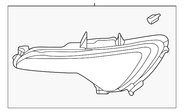 92201-3W000 Деталь FOG LAMP ASSY, LEFT