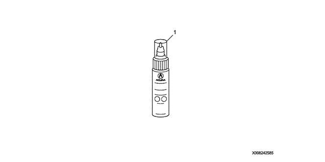 ACCESSORIES/TOUCH-UP PAINT for 2014 Acura RLX #1