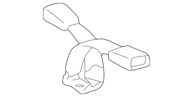 73470-21030-B0 BUCKLE, RIGHT
