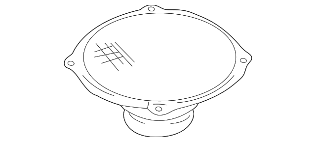 96360-25100 Деталь REAR SPEAKER, RIGHT