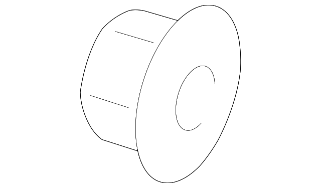 25789237 Деталь CENTER PANEL NUT