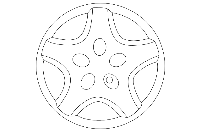 28111FA360 Деталь WHEEL, ALLOY