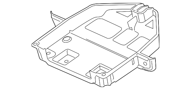 DL3Z-12A659-A Деталь ECM LOWER BRACKET