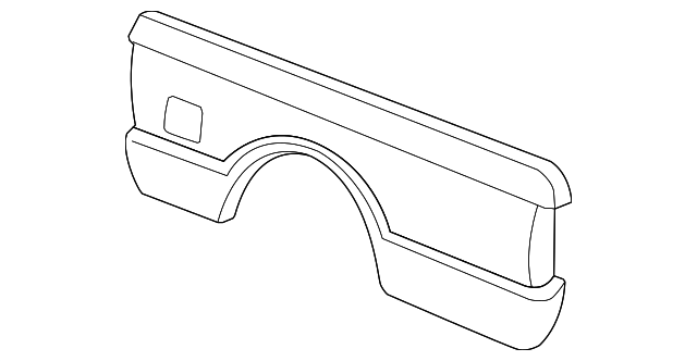 88934905 SIDE PANEL, LEFT