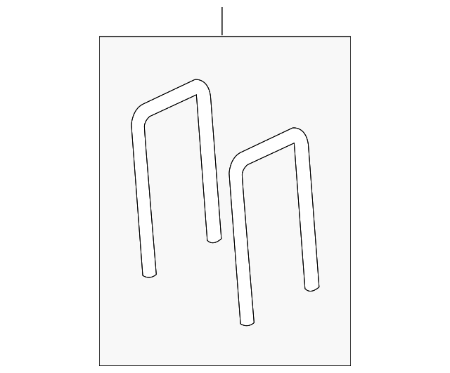 AL3Z-5705-A Деталь U-BOLT, LEFT