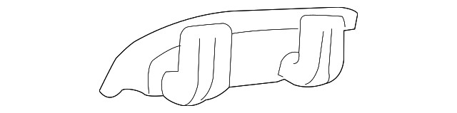 22642407 HANDLE, OUTSIDE, LEFT