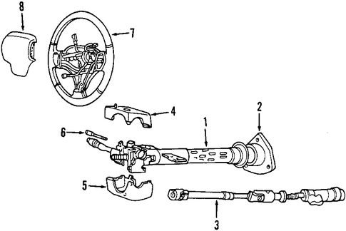 Prowler STEERING COLUMN