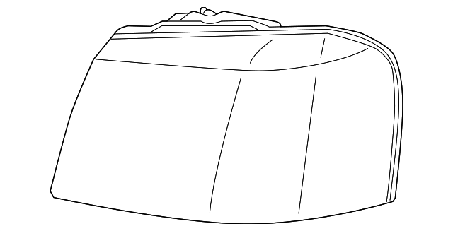 8158660660 Деталь HEADLAMP ASSY, RIGHT